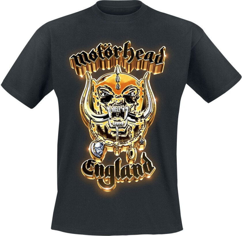 T-skjorte - 50th Gold Warpig - S til 4XL - Herrer - svart