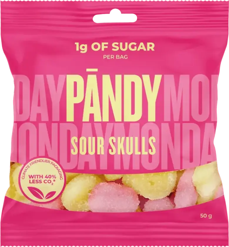 Pandy Sour Skulls - 50g