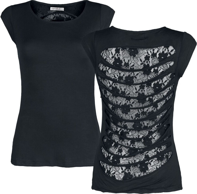 Innocent T-skjorte - Fade Top - S til XL - Damer - svart