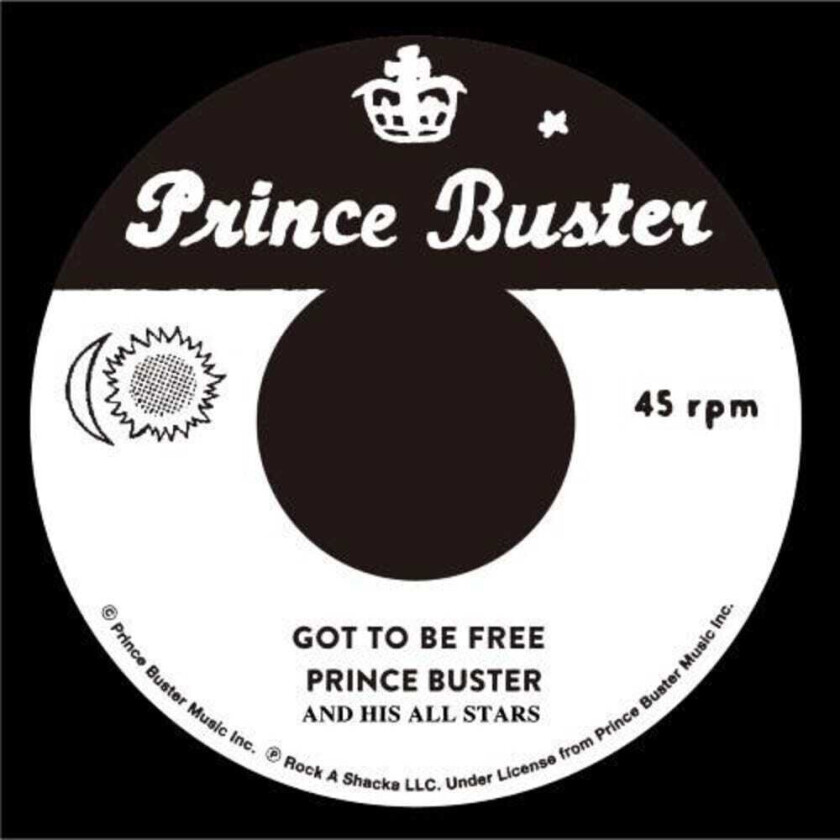 Prince Buster Got To Be Free / Black Soul LP/Vinyl