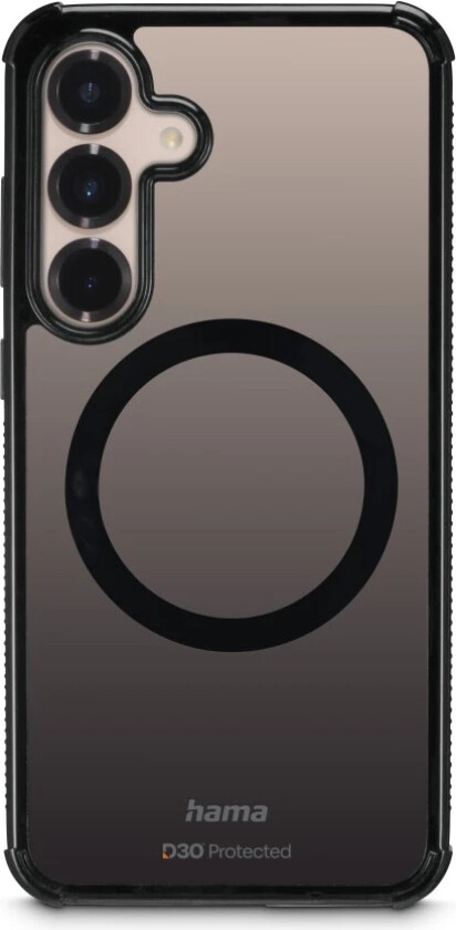 Extreme Protect Mobiltelefondeksel Til Samsung Galaxy S25 Magnetisk Svart - Deksel (00080589)