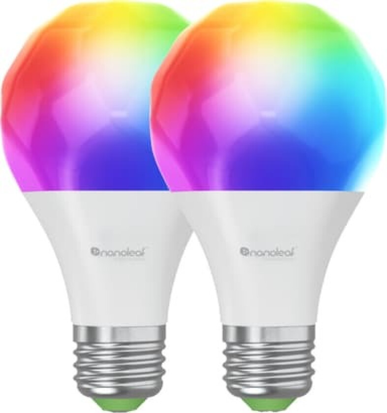 Essential RGB smart LED pære 9W E27 (2-pakning)