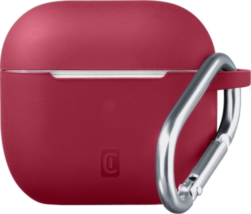 Airpods 3 Ladedeksel Cellular Line Bounce, Rød