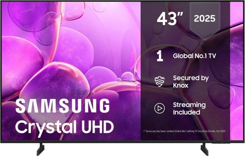 SAMSUNG 43" 4K TV TU43U8075FUXXC