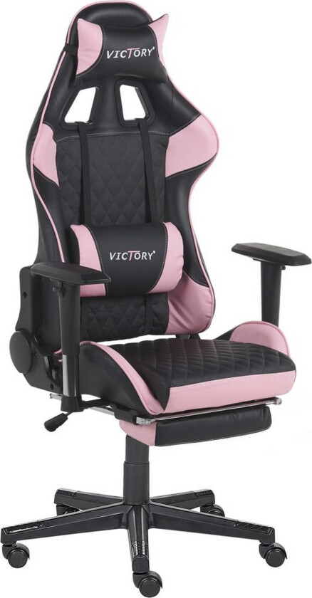 Gamingstol Victory Svart/Rosa - Svart/Rosa
