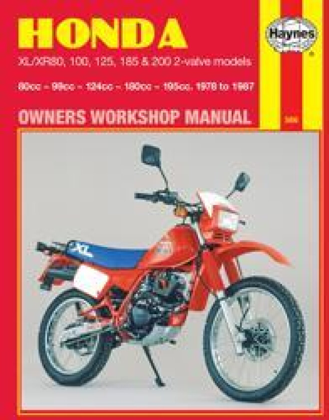 Honda XL/XR 80, 100, 125, 185 & 200 2-Valve Models (78 - 87)