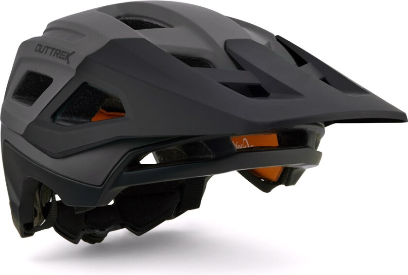 Sykkelhjelm MTB Grå in-mould ShieldX L