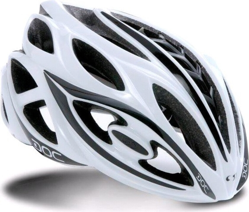 Sykkelhjelm SELEV DOC hvit 56-60 cm