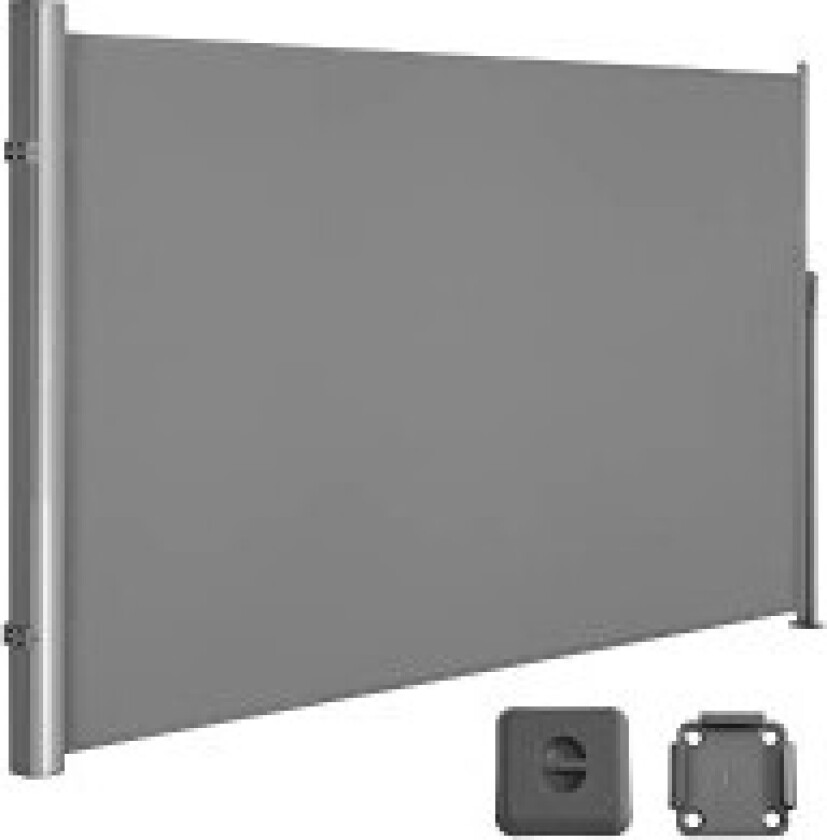 Utendørs sidemarkise: Sol- og personvernbeskyttelse, enkel installasjon