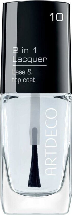 Artdeco 2 In 1 Lacquer Base & Top Coat 10ml