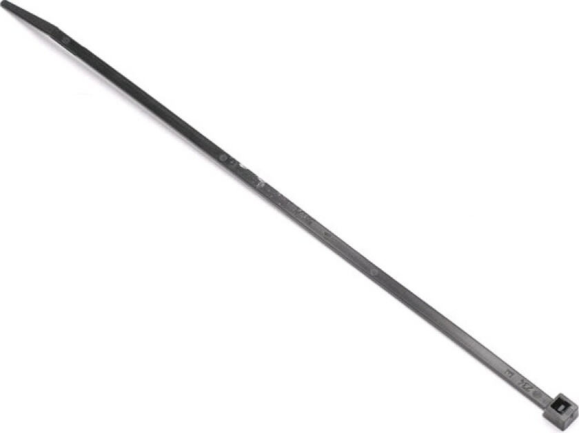 Strips, sort, 3,6 x 200 mm