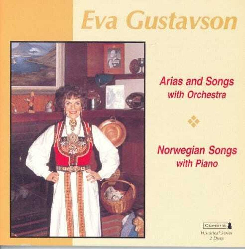 Eva Gustavson, Oslo Philharmonic Orchestra, Oslo Philharmonic Radio Choir, Oslo Radio Orchestra, Eyvind Alnaes Sings Arias & Songs CD