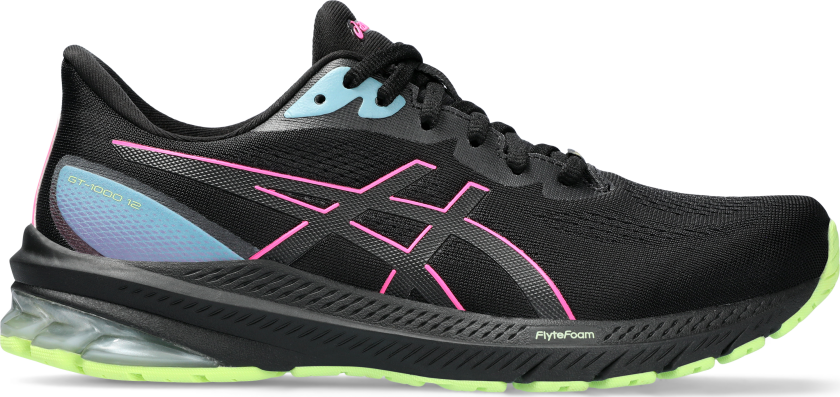 Asics Gt-1000 12 Gtx Black/hot Pink US 8 / EU 39.5