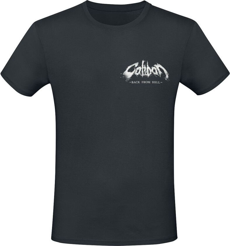 T-skjorte - Back From Hell - S til 3XL - Herrer - svart