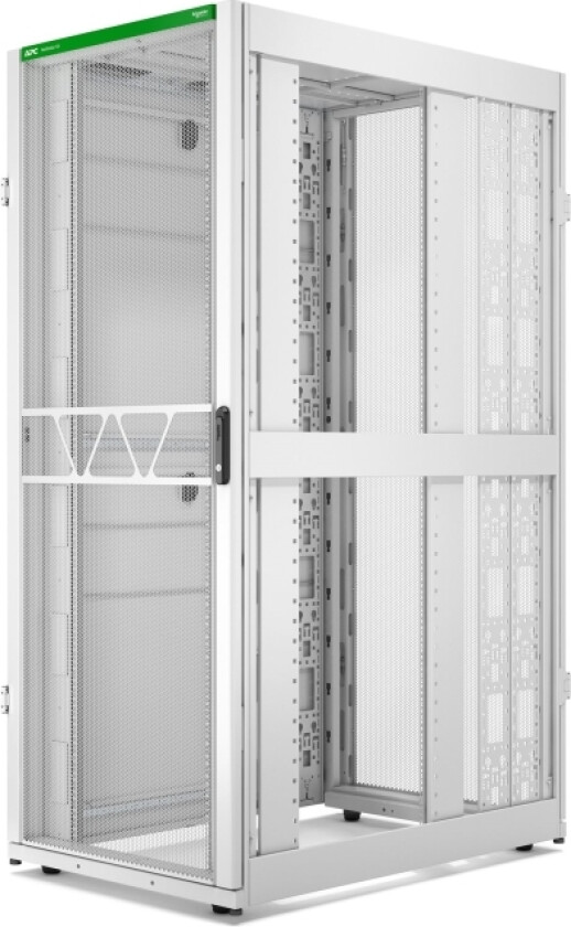 Apc Netshelter Sx Gen 2 - Rack Skap - 1991 H X 800W X 1200D Mm, Med Sider - Står På Gulv - Hvit - 42U - 19"