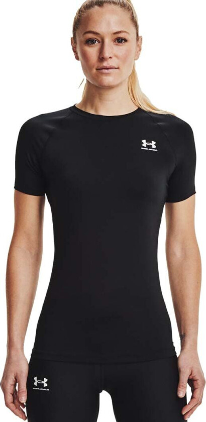 Women's HeatGear Compression Short Sleeve M, Black