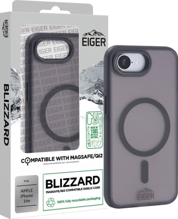 Eiger Blizzard Magsafe Case Grs Iphone Se 2025 Schwarz (Egca00743)