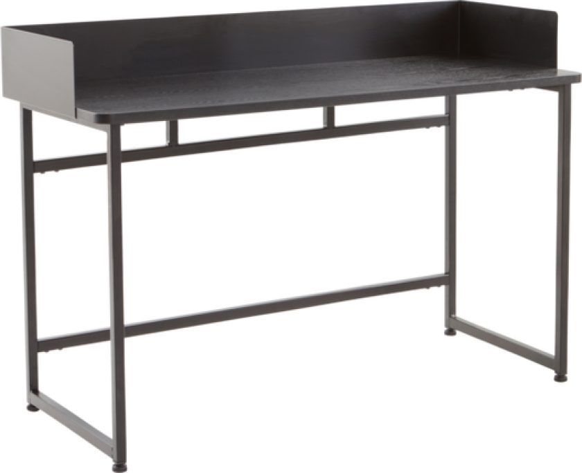 LIBERTY skrivebord 45x110 cm Black mdf / metall