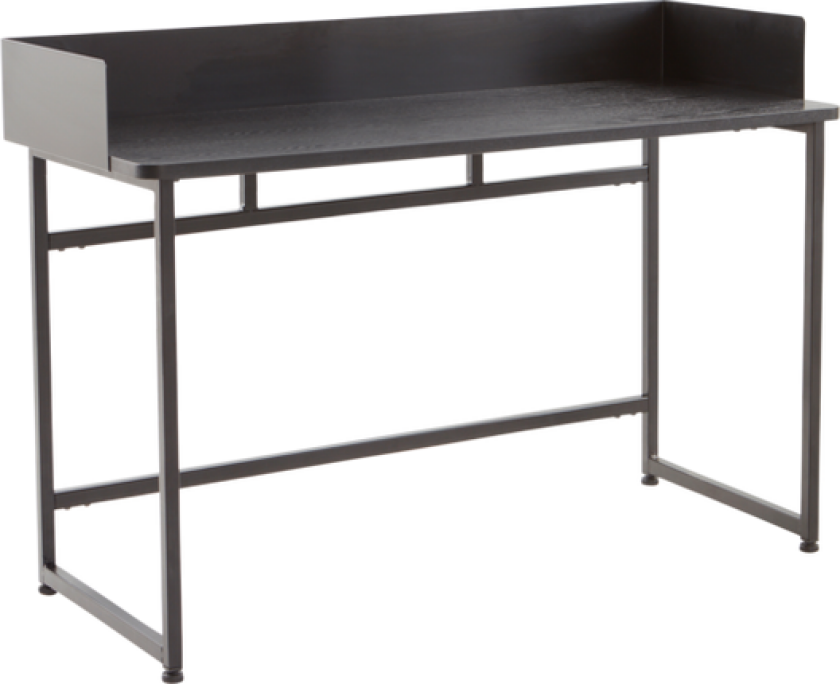 Bilde av LIBERTY skrivebord 45x110 cm Black mdf / metall