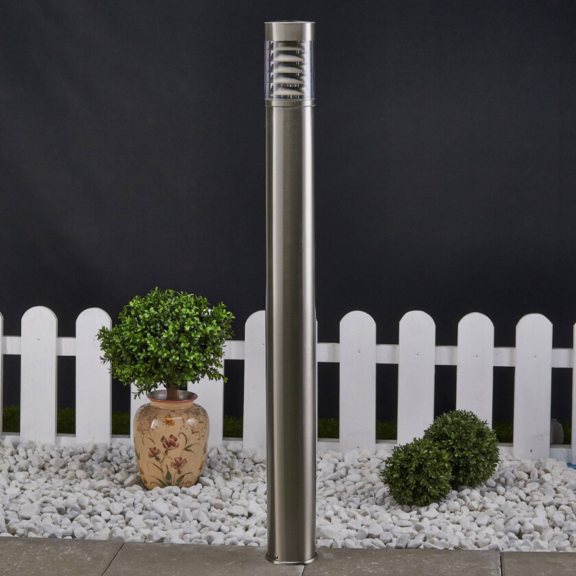 Det smale gatelyset Enja i rustfritt stål