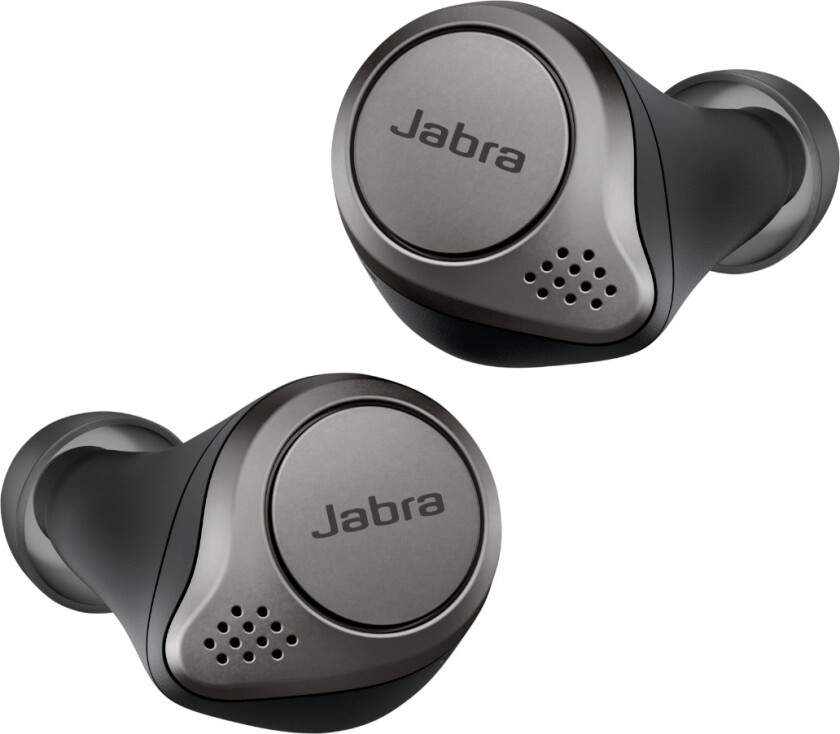 JABRA ELITE 75T TRUE WIRELESS HODETELEFONER, SVART/TITAN