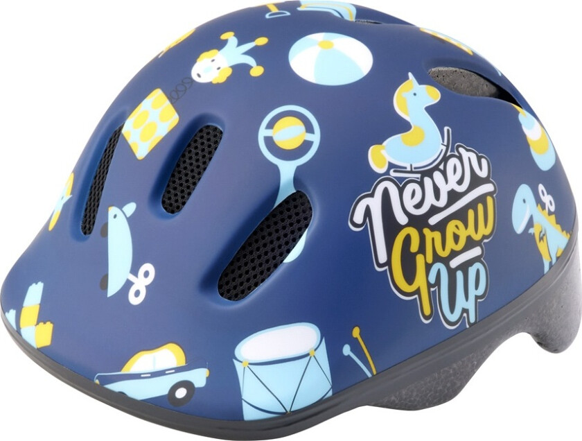 Sykkelhjelm Polisport Baby blå 44-48cm