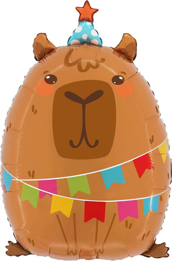 Folieballong Party Kapybara