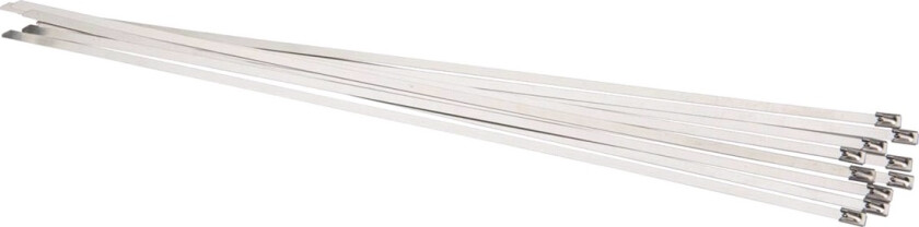 Strips stål 4,7x400 mm - 10 stk.