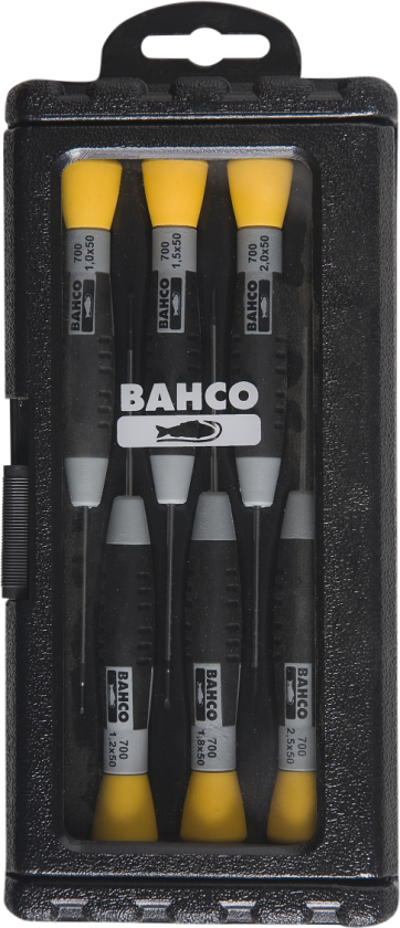 Præcisionsskruetrækkersæt 706-3 6 dele