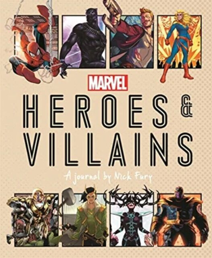Marvel Heroes and Villains av Ned Hartley