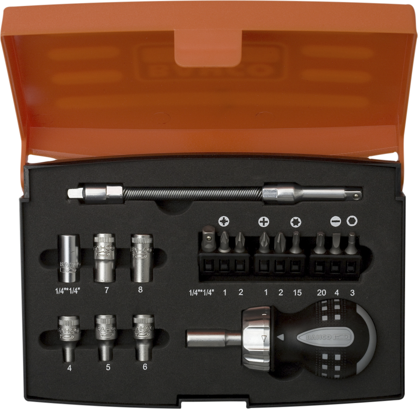 Skraldeskruetrækkersæt 808050S-18