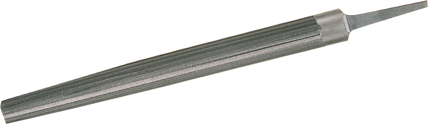 Halvrund fil 8" mellem