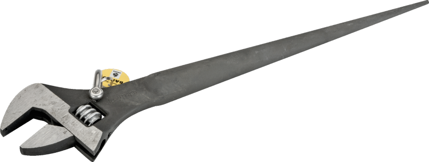 Skiftenøgle TAH84 m/sikkerhedssjækel, 16"