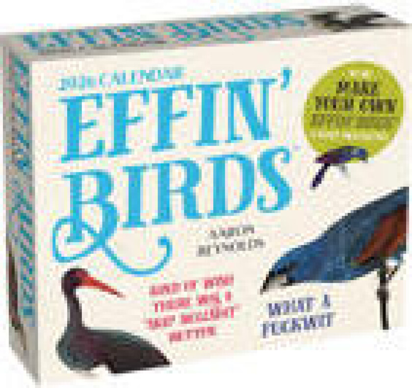 Effin' Birds 2026 Day-to-Day Calendar