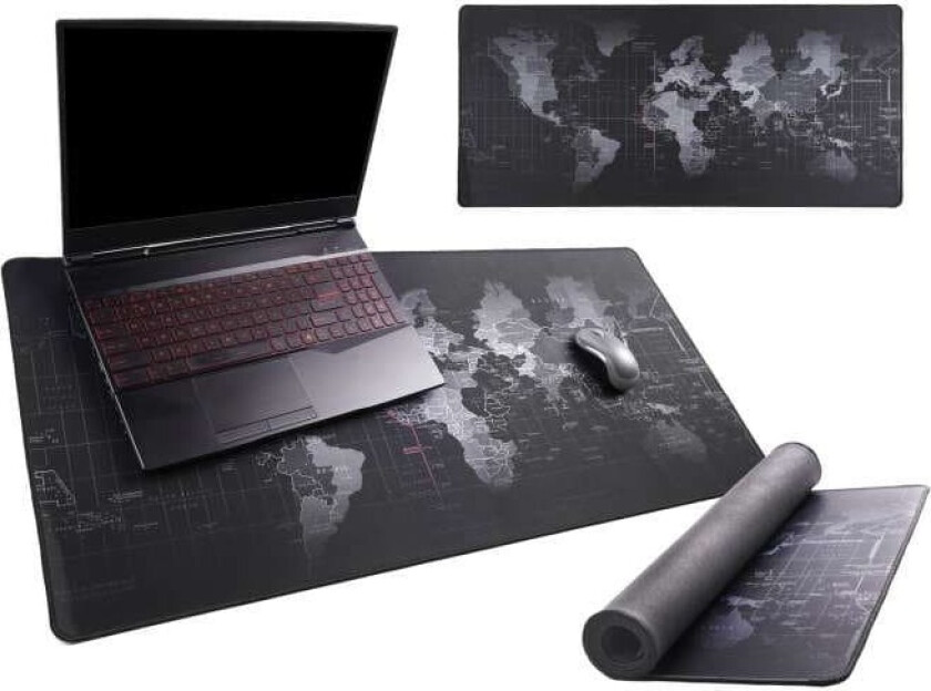 RoGer World Maps Mouse Pad 40x90 cm