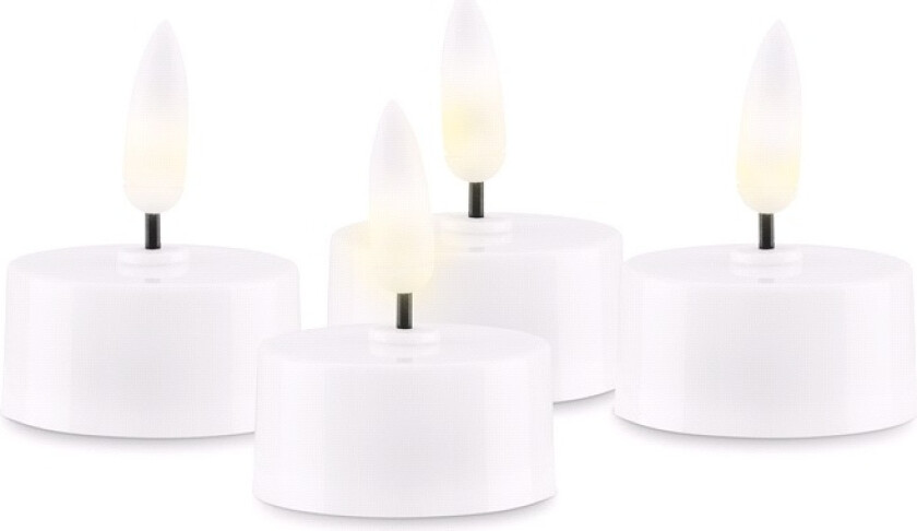 LED telys L8 Design sett m/4 batteri inkl.