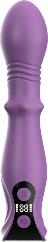 3-in-1 Thrusting Dildo With LCD Display