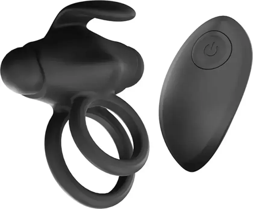 Mr & Mrs Vibe Ring Black