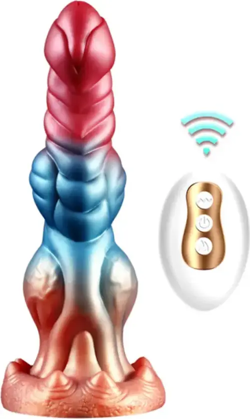 Drakolis Vibrating & Heating Dildo 25 cm