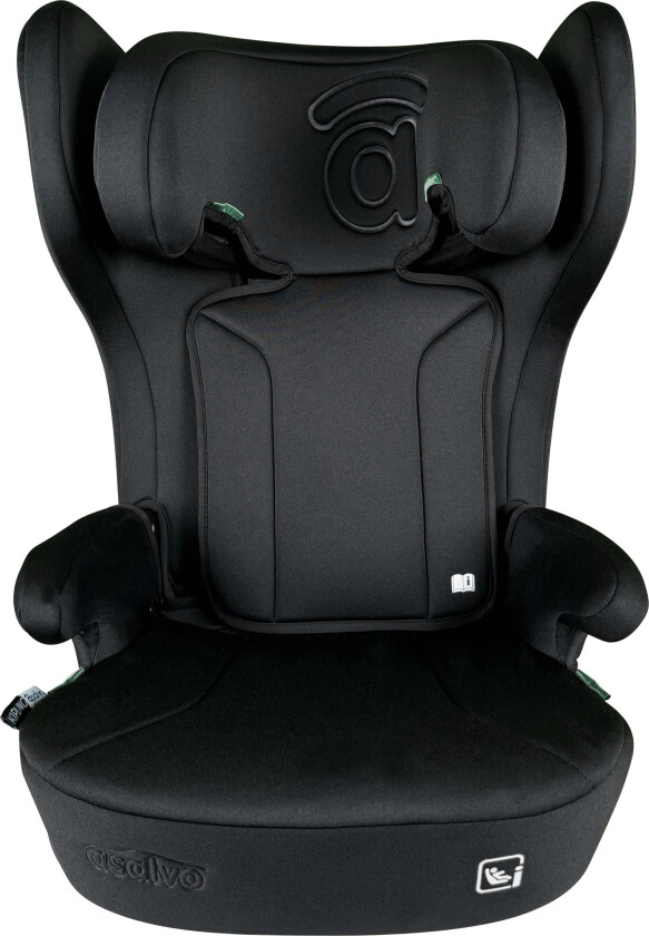 Kipling Beltestol, Black - ISOFIX - Plast,Stål,Nylon