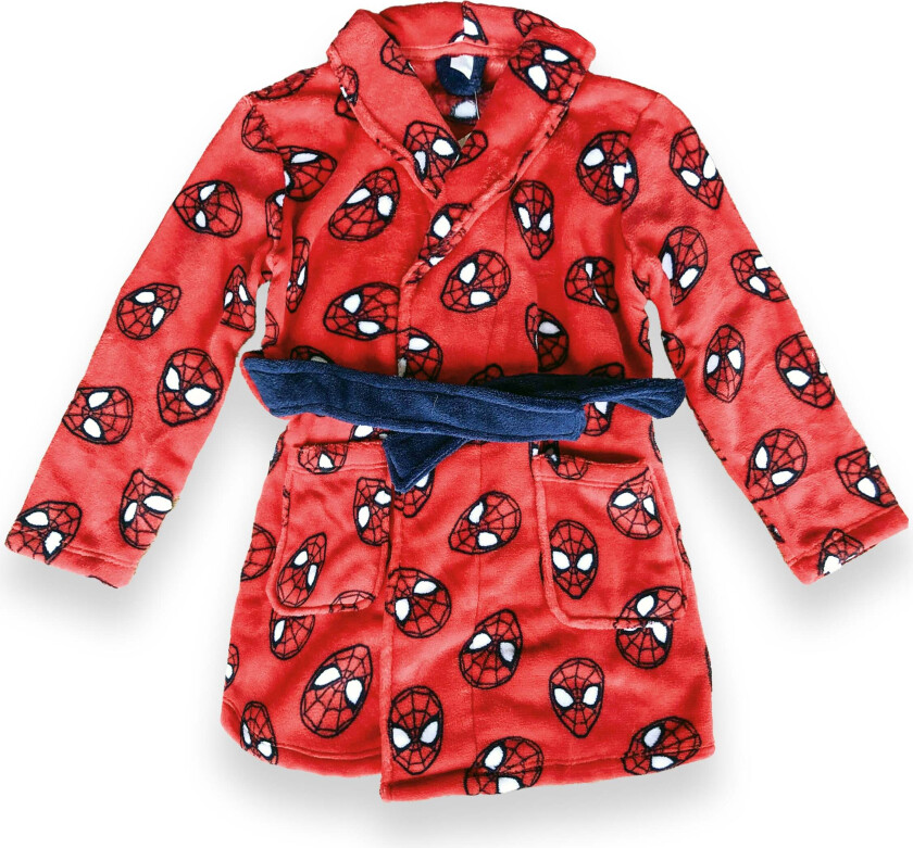 Bilde av Marvel Spider-Man Badekåpe, Rød, 116 - Badetøy - 100% Polyester