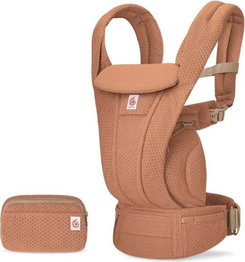 Omni Deluxe Bæresele Mesh, Canyon Clay - Bæreseler - Polyester