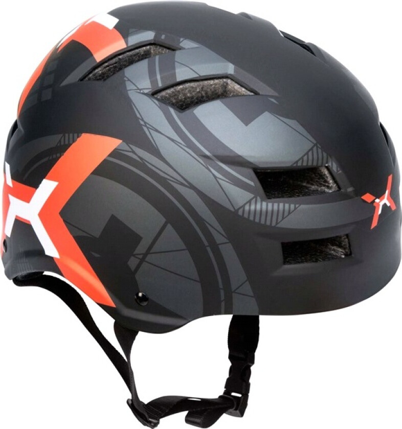 Sykkelhjelm Street Matt Svart L 58-61cm