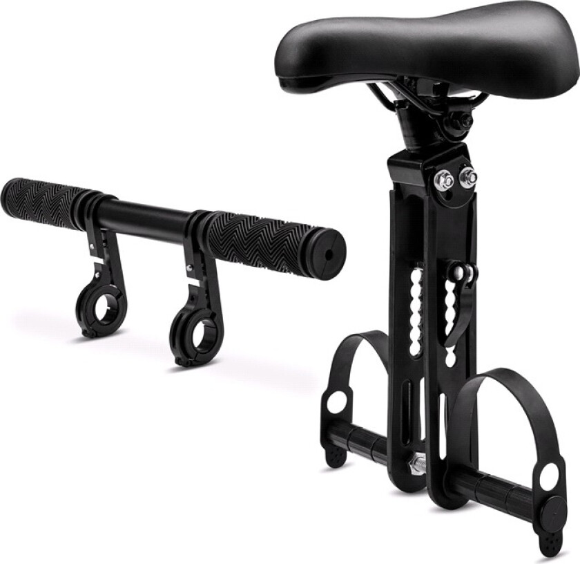 Barnesete frontmontert + styr til MTB