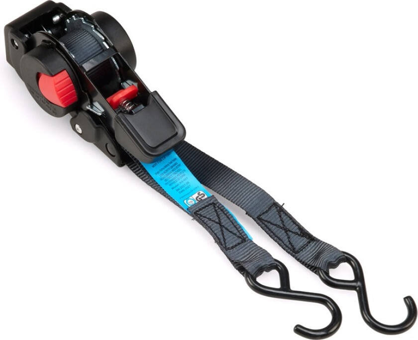 Jekkestropp m. automatisk opprulling 2 m