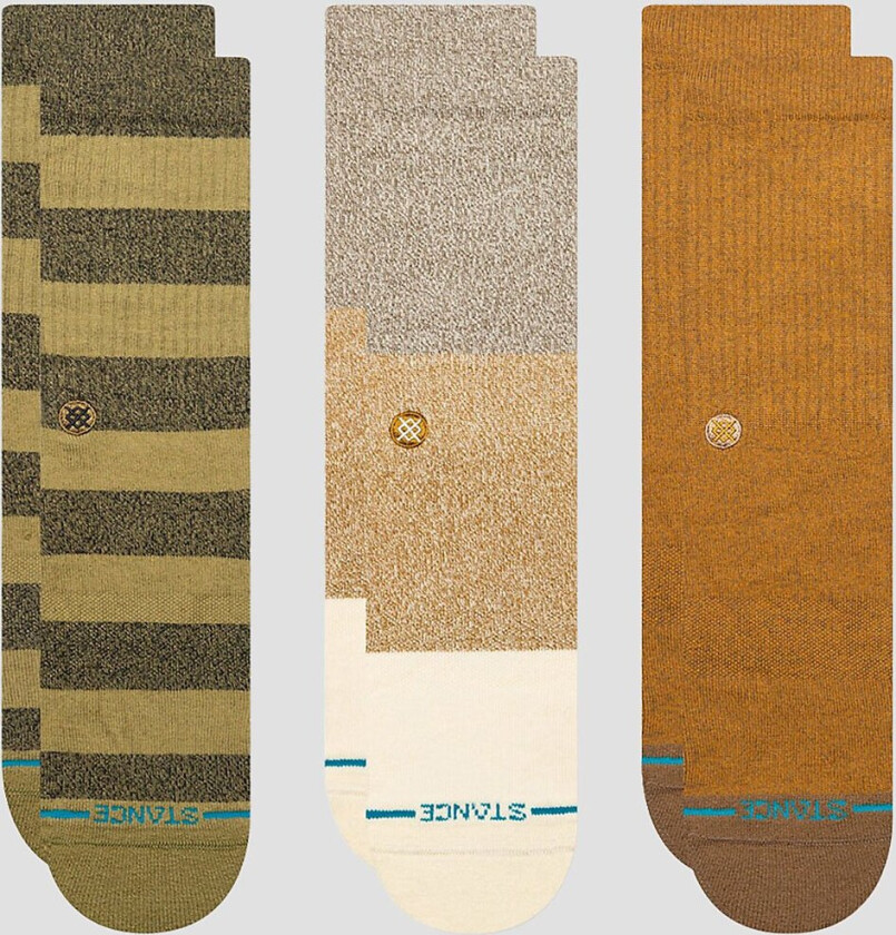 Cubical Crew 3 Pack Socks mønster