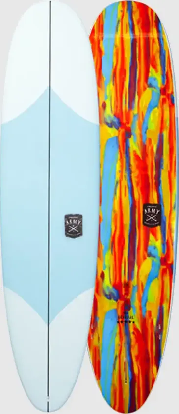 The General Epoxy Soft 7'0 Surfebrett blå