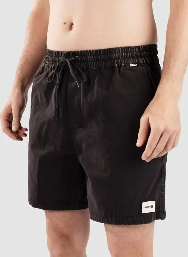 Hurley Mineral Wash Volley 17" Boardshorts svart
