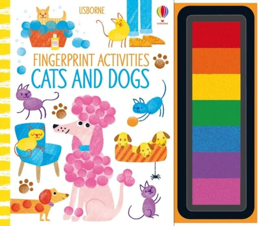 Fingerprint Activities Cats and Dogs av Fiona Watt