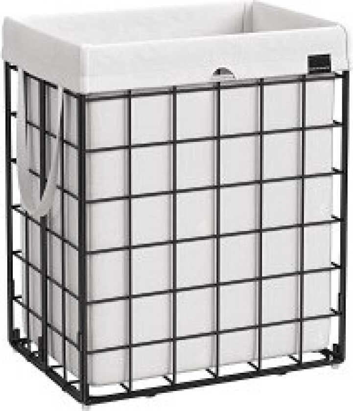 Slitesterk sammenleggbar skittentøyskurv med snøring